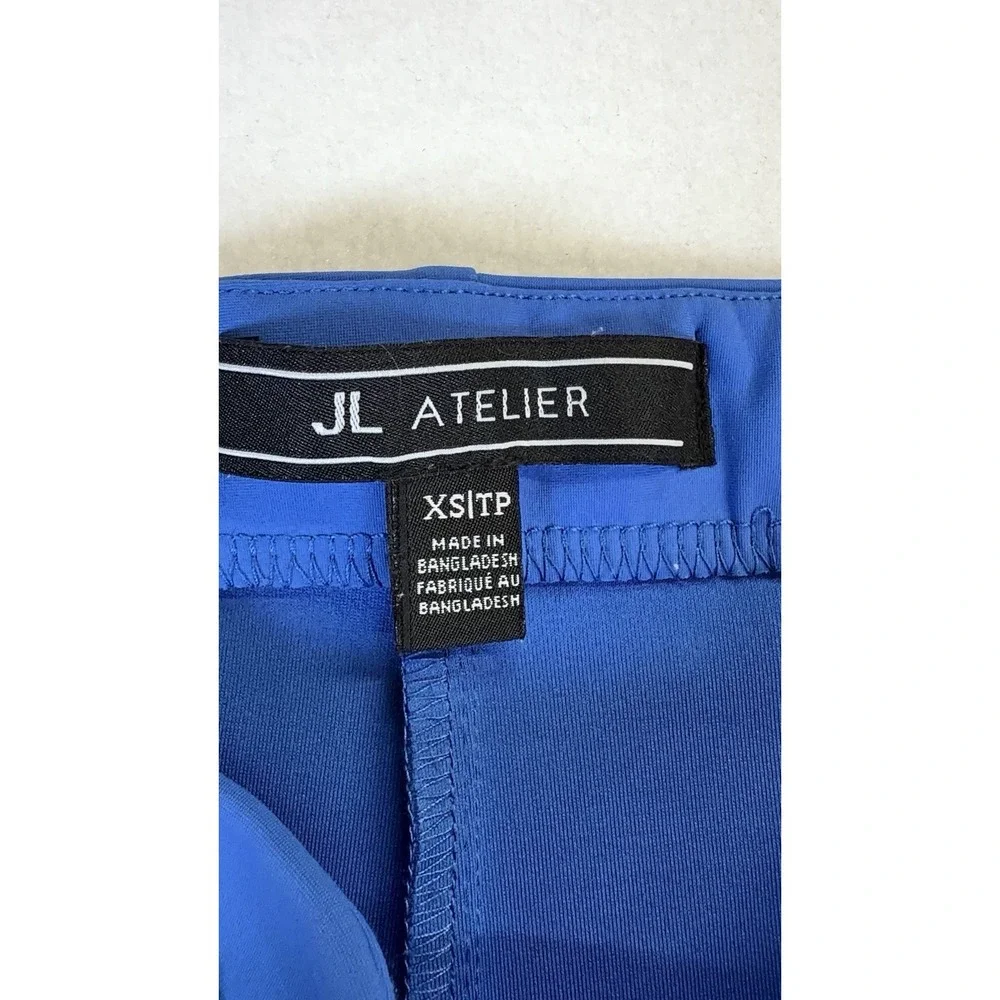 blue Atelier wide leg cropped pants featuring a high waist - Picture 4 of 8